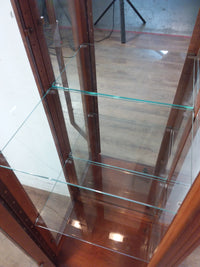 4 Shelf Curio Cabinet