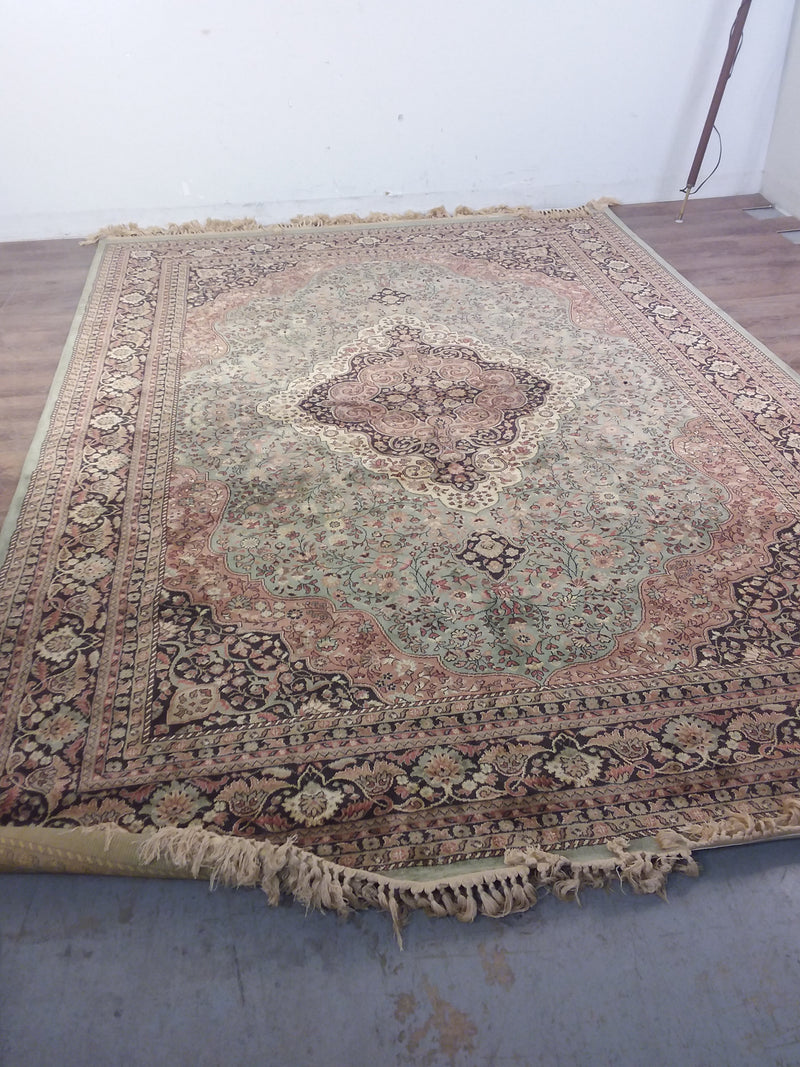 Multi-Colour Floral Polypropylene Area Rug