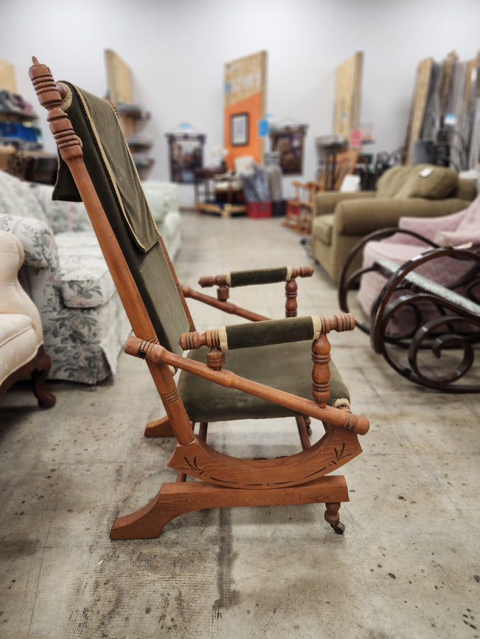 Vintage Style Wooden Rocking Chair