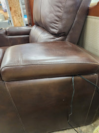 Brown Power Recliner with USB