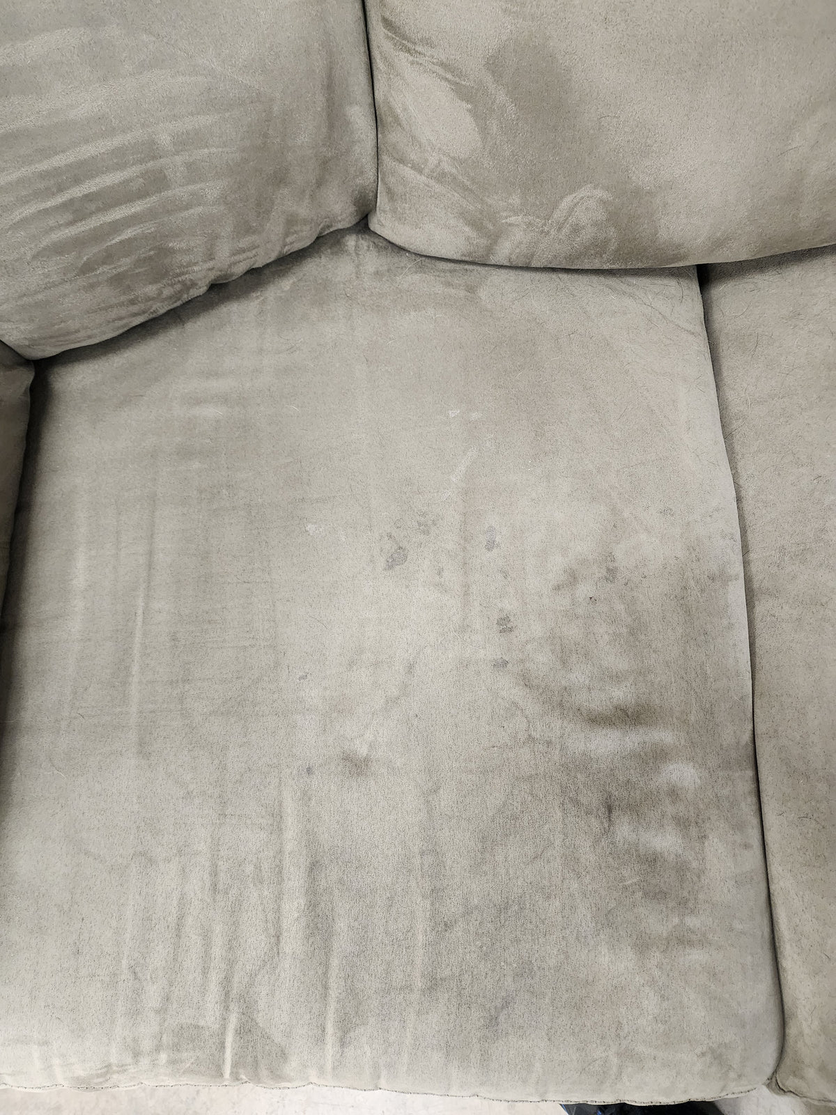 Contemporary Grey Loveseat