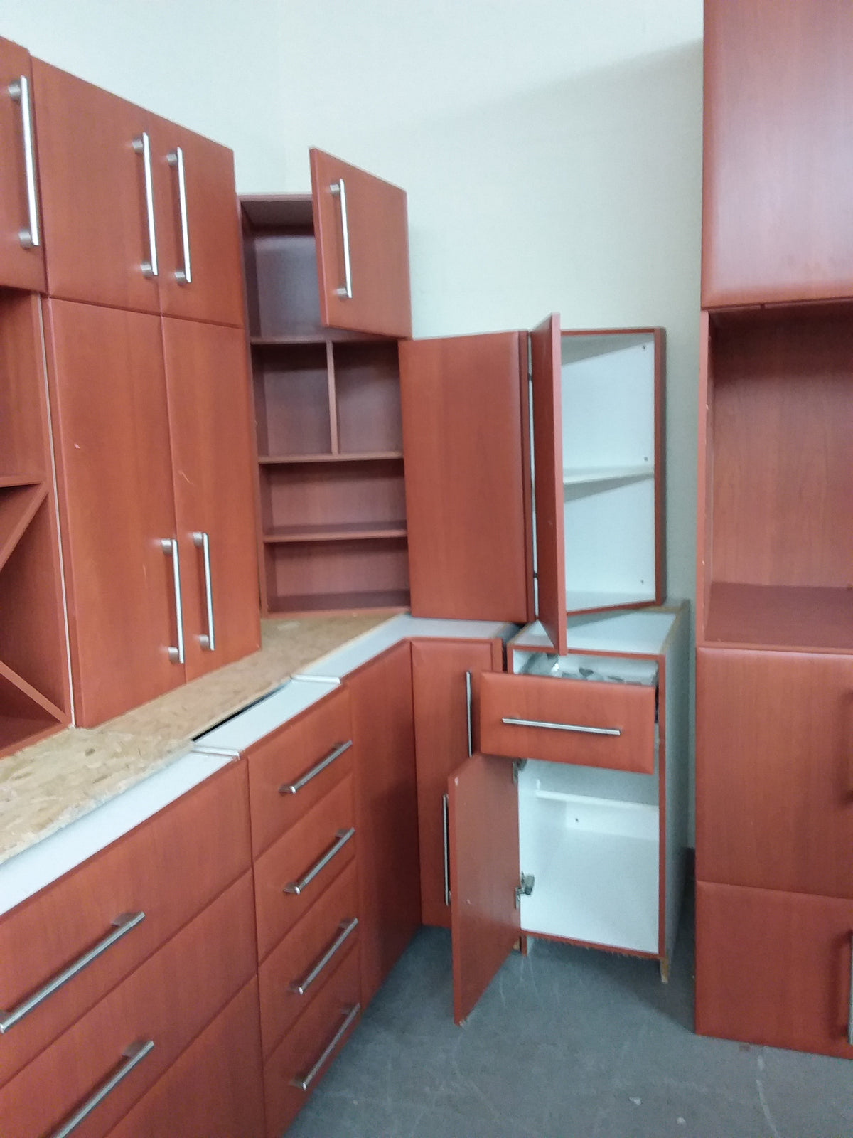 Maple Colored Kitchen With Pantry