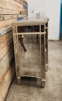 Antique Mirrored Sideboard Cabinet