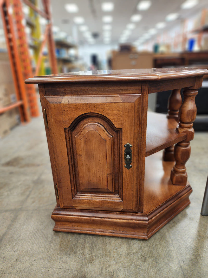 Antique Wooden Carved Side Table