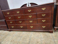 Dark Mahogany Dresser w/ Mirror