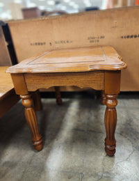 Dark Wood Carved Side Table