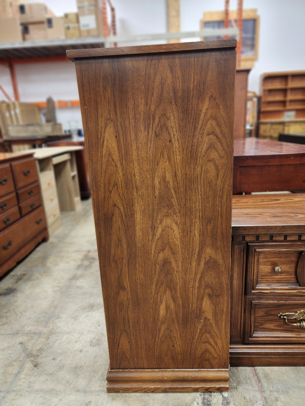 Vintage Wooden 5 Drawer Dresser