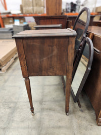 Antique Vanity With Mirror