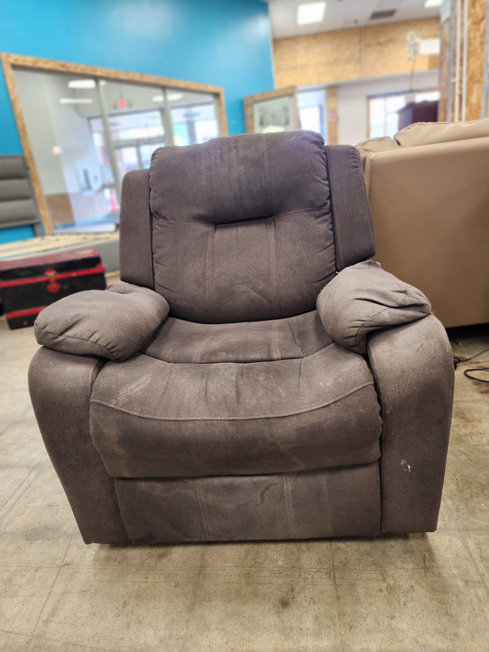 Dark Grey Power Recliner