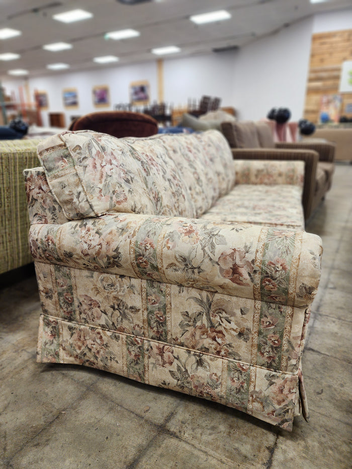 Vintage Floral 3 Seater Sofa