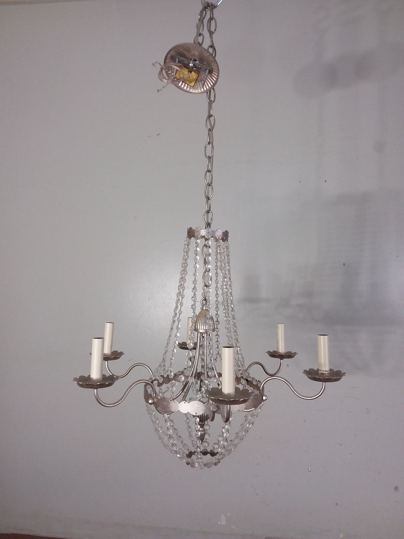 6 Light Crystal Chandelier