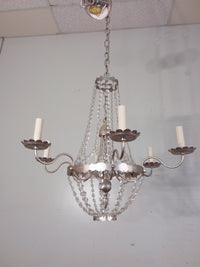 6 Light Crystal Chandelier