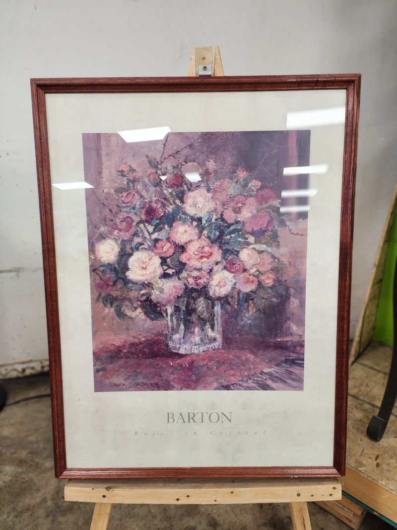 Framed Floral Print