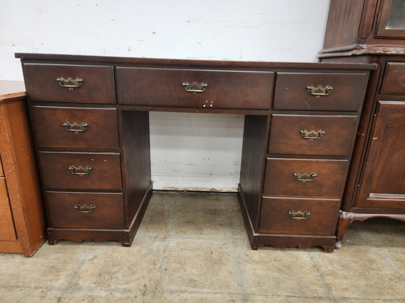 Vintage 9 Drawer Desk