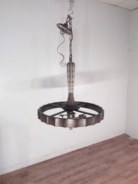 Cast Iron 3 Light Chandelier