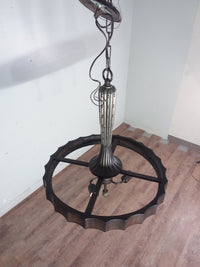 Cast Iron 3 Light Chandelier