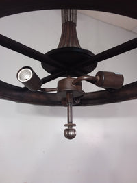 Cast Iron 3 Light Chandelier