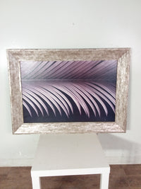 Purple Frond Framed Print