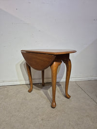 Oak Drop Leaf Side Table