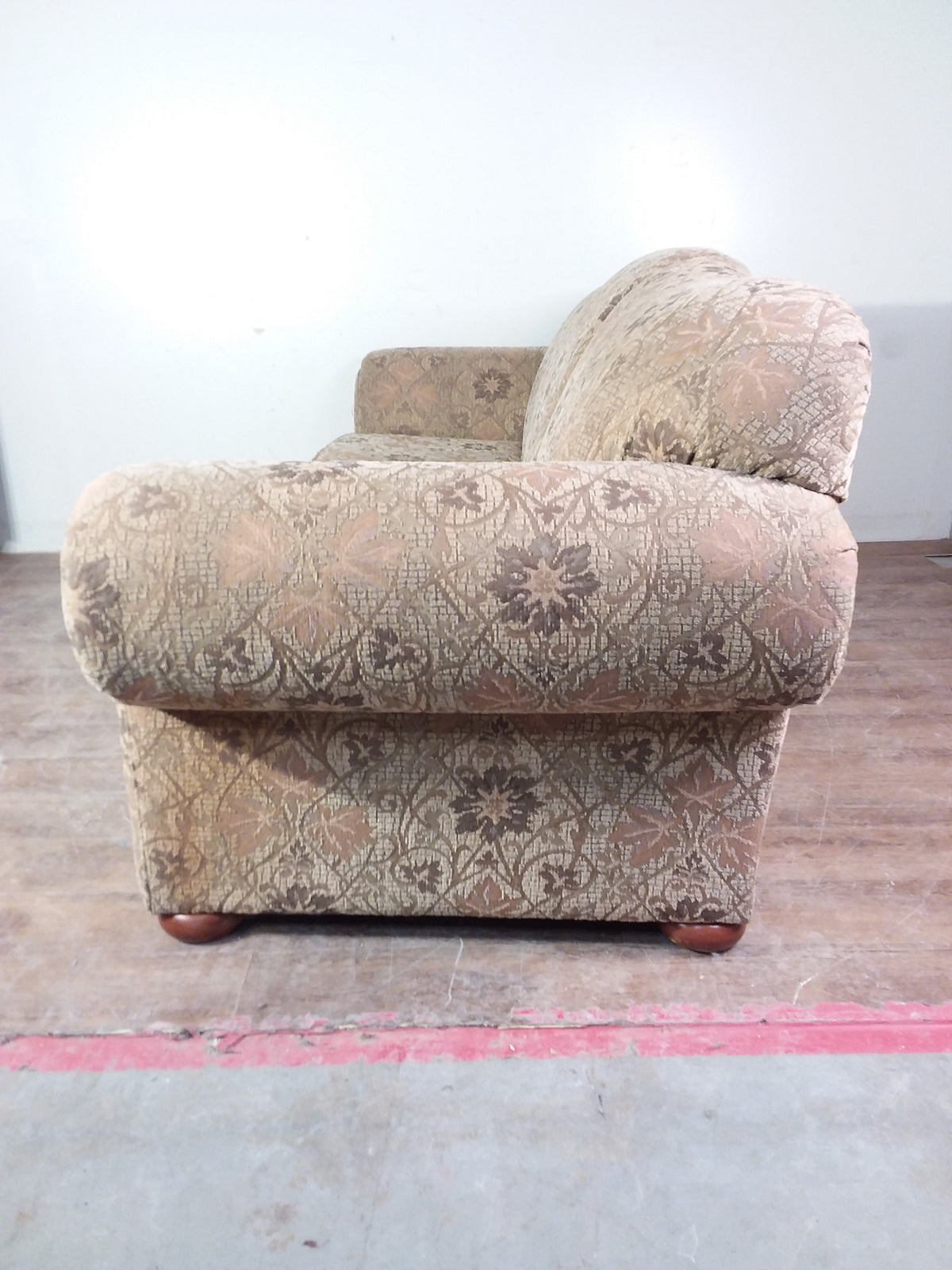 Light Brown Patterned Sofa