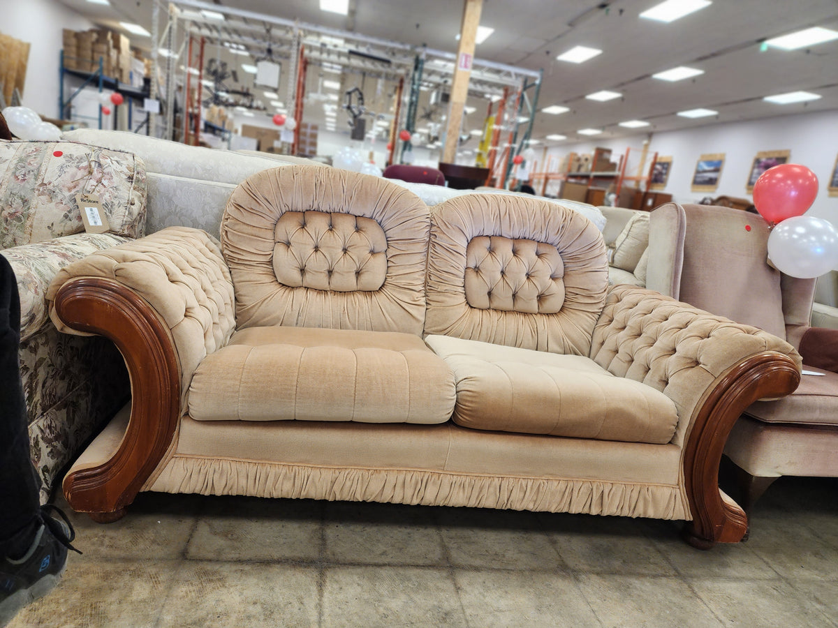 Light Brown Loveseat