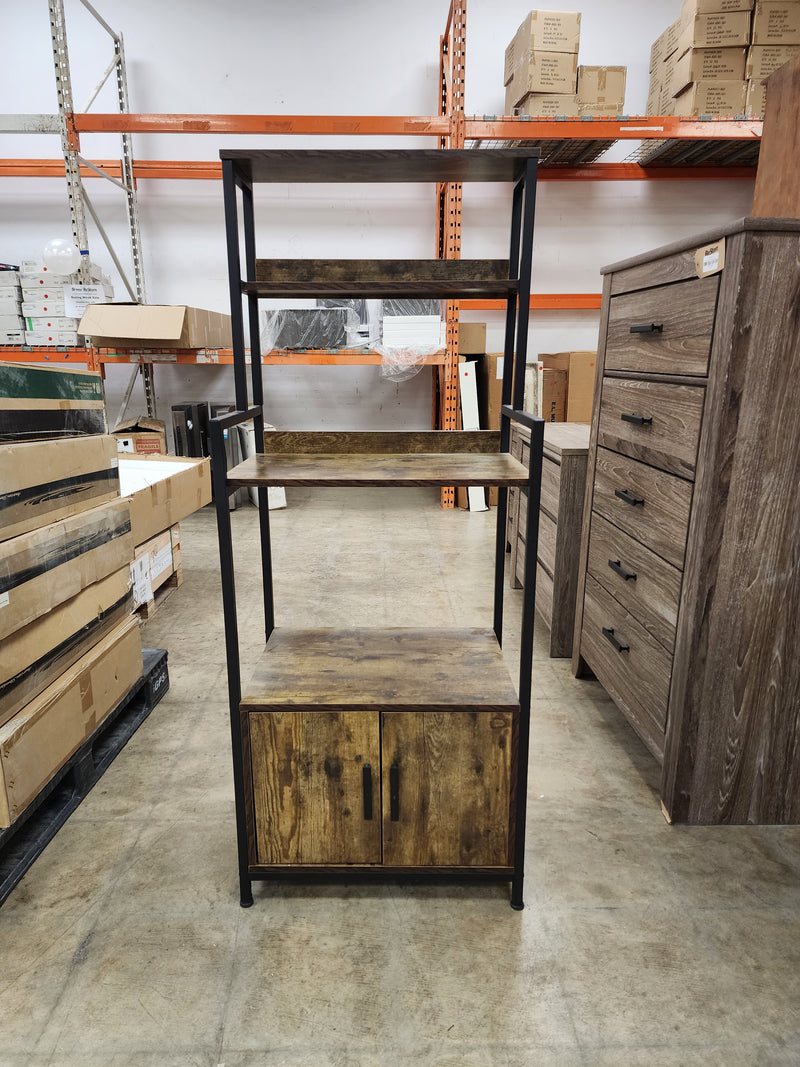 Storage Cabinet w/ Open Shelves