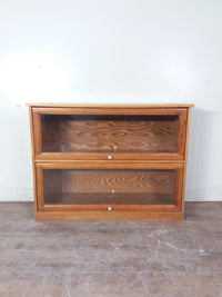 2 Glass Door Cabinet