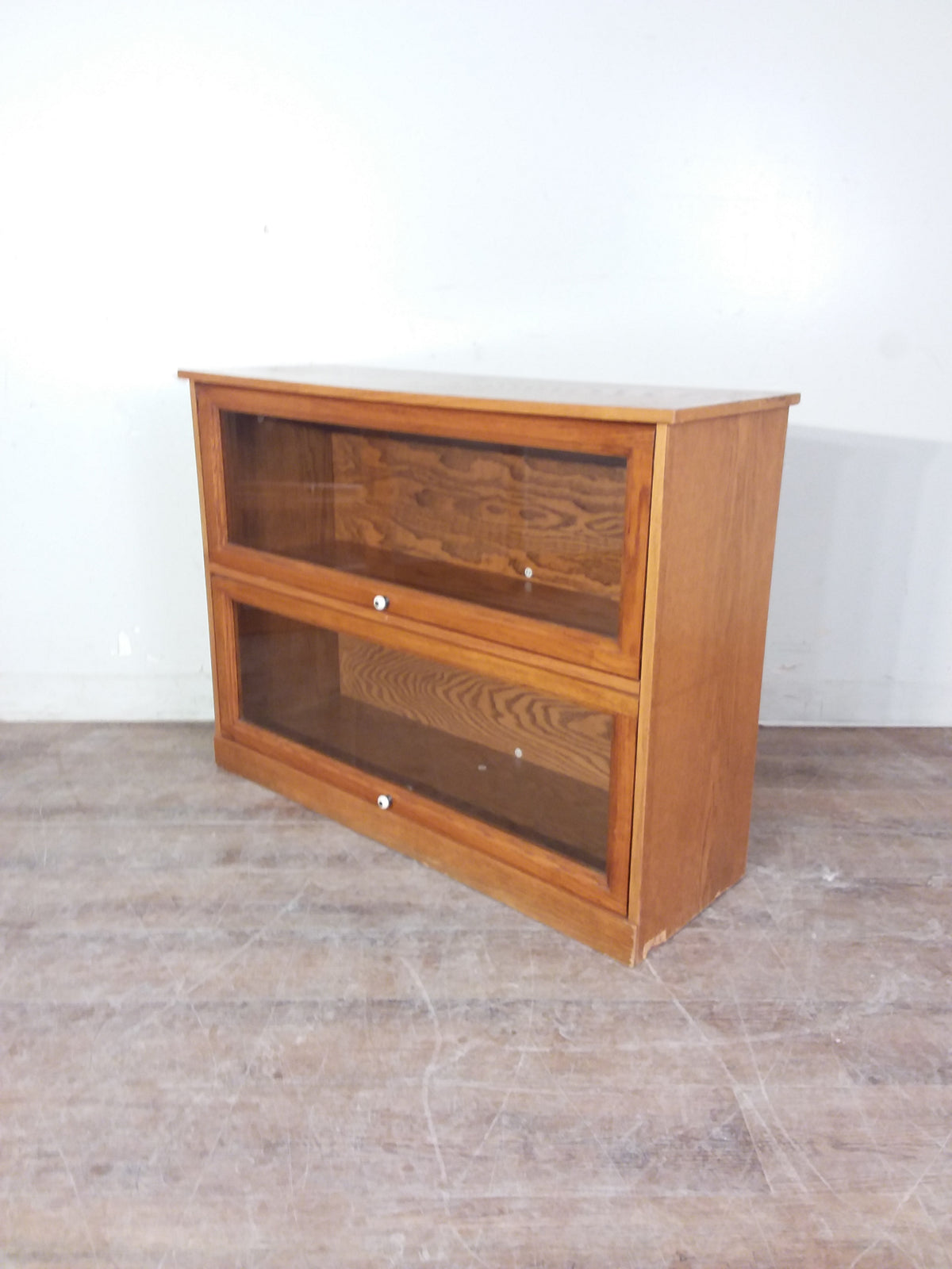 2 Glass Door Cabinet