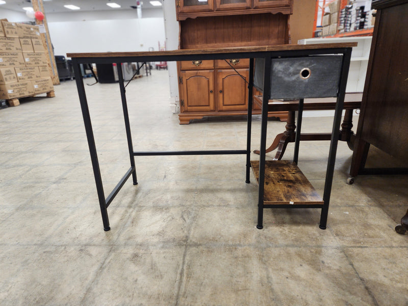 Wood Top Computer Desk