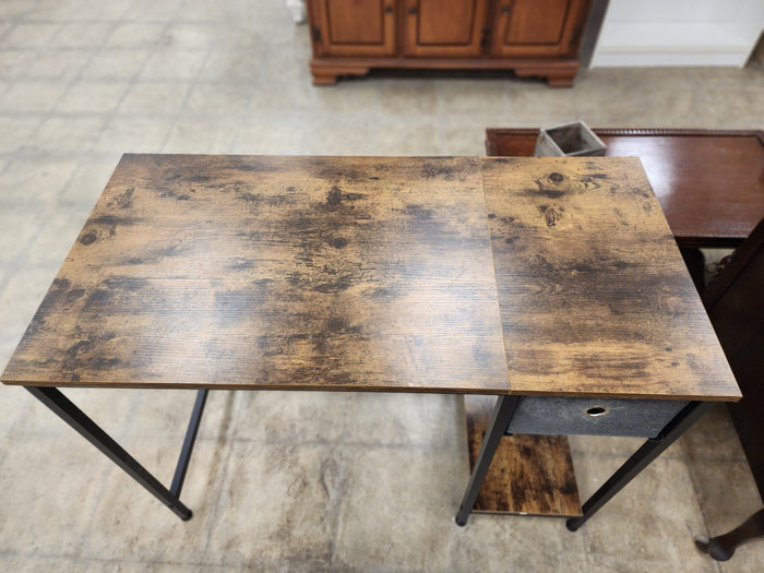 Wood Top Computer Desk