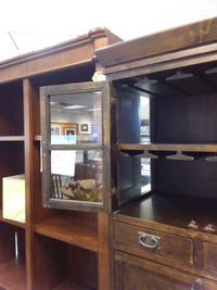 Dark Walnut Wine Cabinet