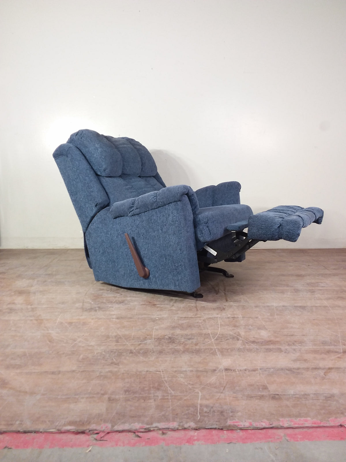 Tahoe Blue Rocker Recliner