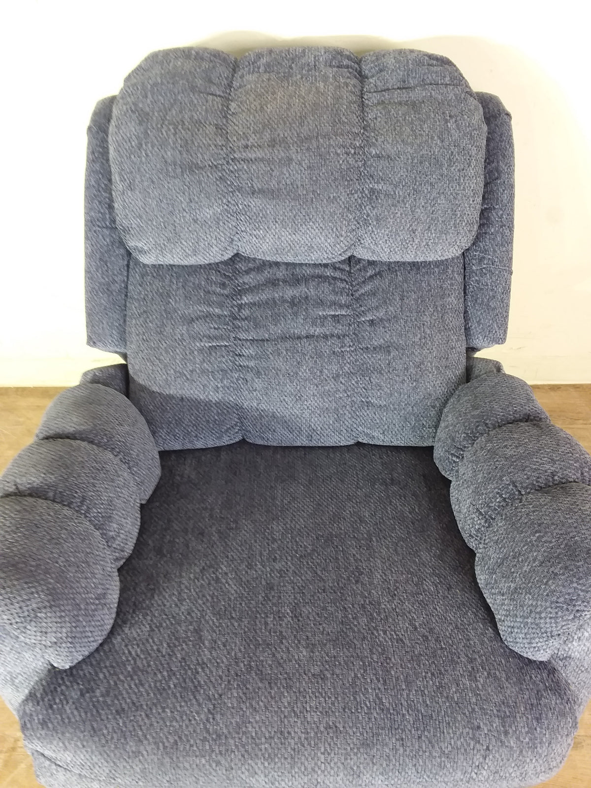 Tahoe Blue Rocker Recliner