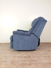 Tahoe Blue Rocker Recliner