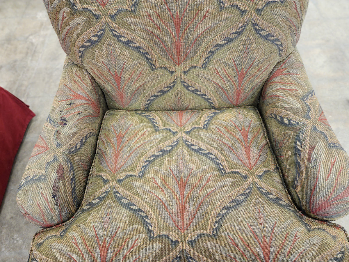 Leaf Patterned Armchair