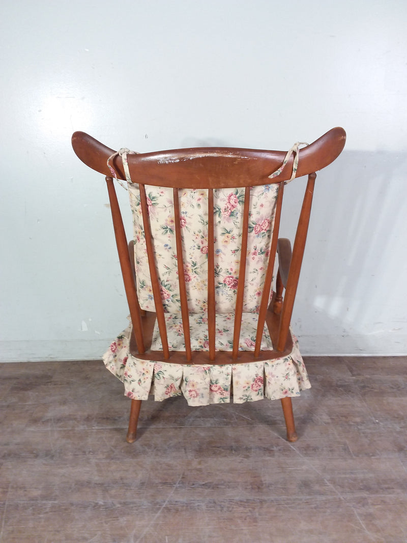 Antique Wood Armchair