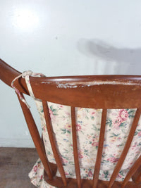 Antique Wood Armchair