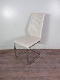 Light Cream Accent Chair