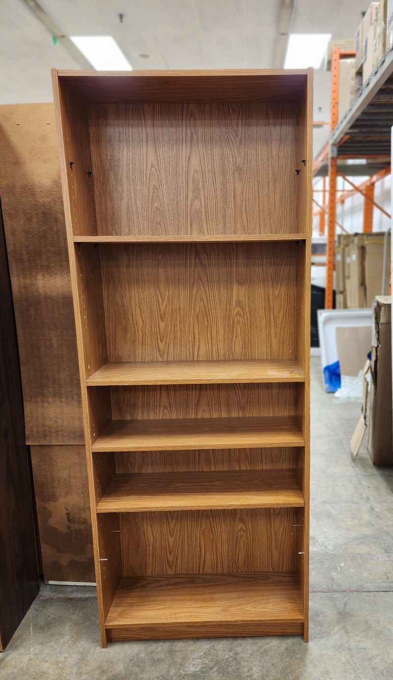 Tall Light Wood Bookcase