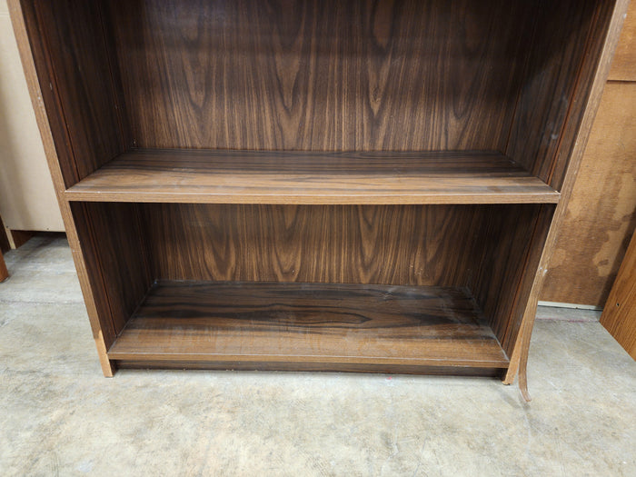 Tall Dark Wood Bookcase