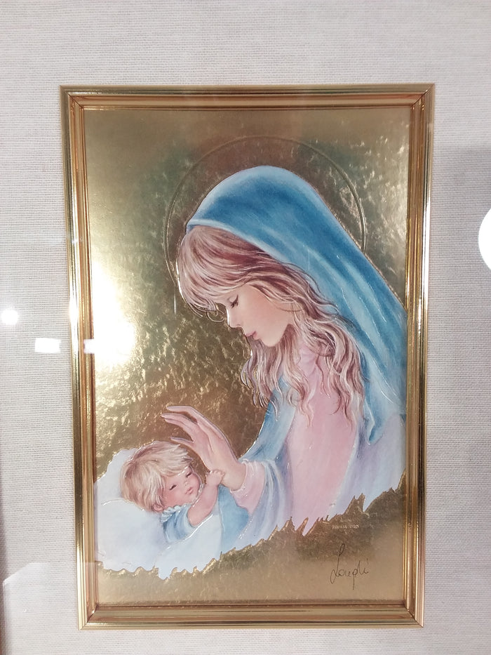 Madonna & Child Framed Print