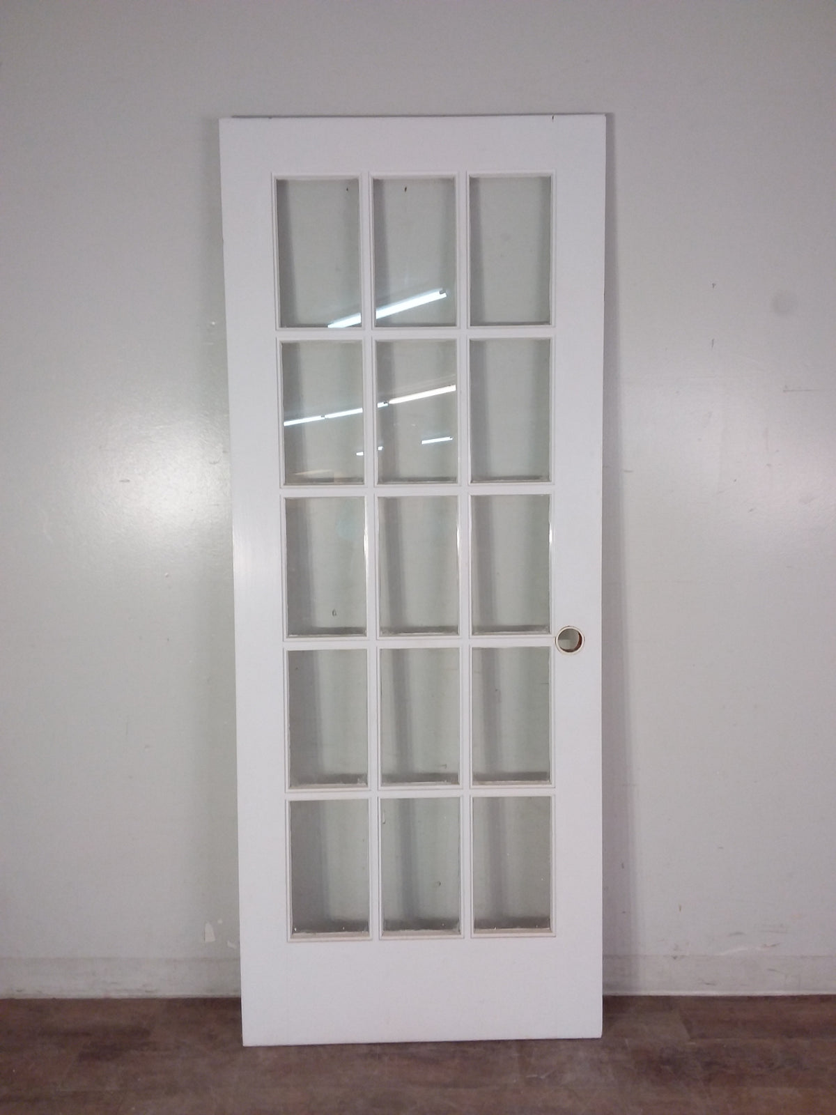 32" x 79 1/4" 15 Pane Glass Door