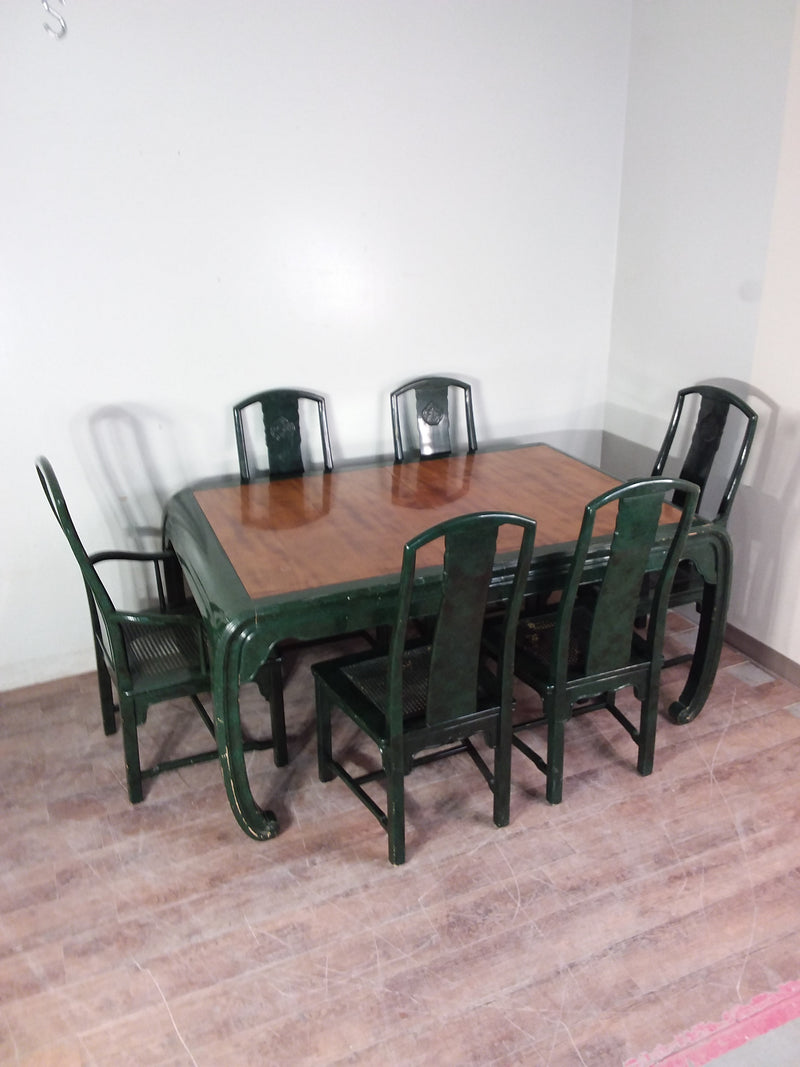 Henredon Dining Table & 6 Chairs