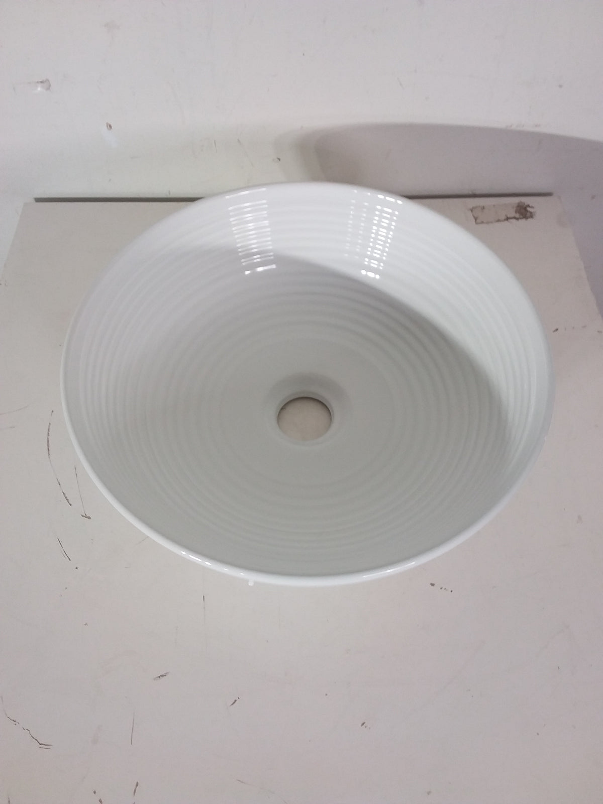 Round Porcelain Vessel Sink