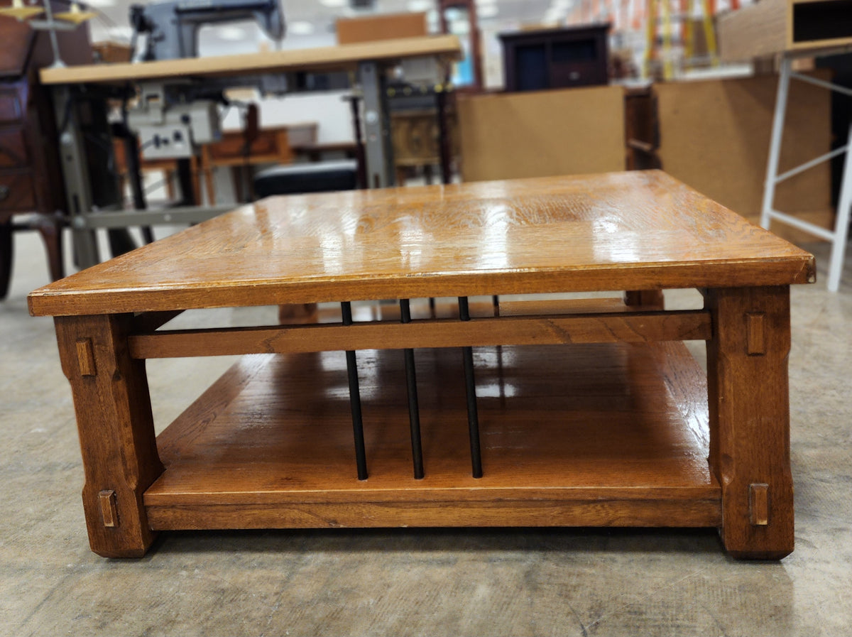 Square Wooden Coffee Table