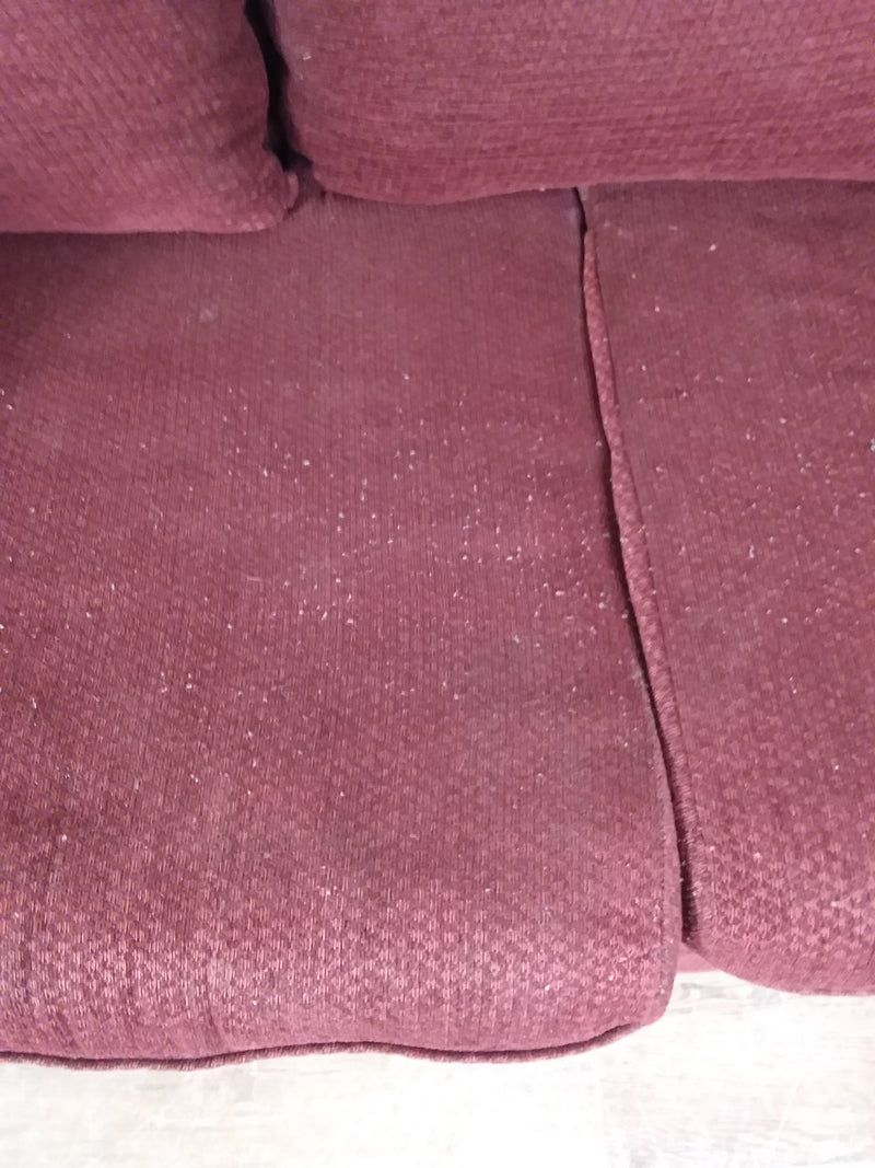 Burgundy Sofa