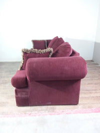 Burgundy Sofa