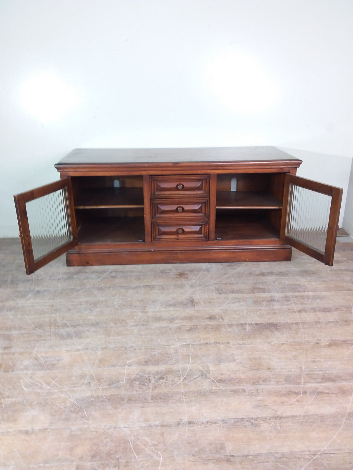 Brown Wood Sideboard