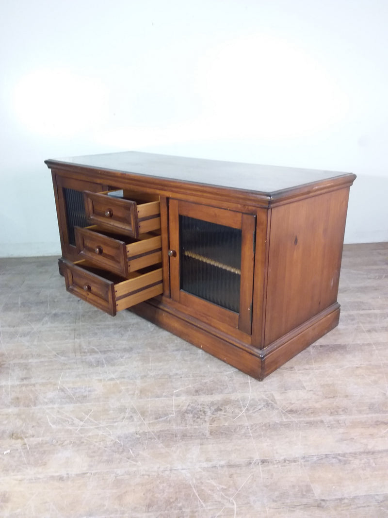 Brown Wood Sideboard