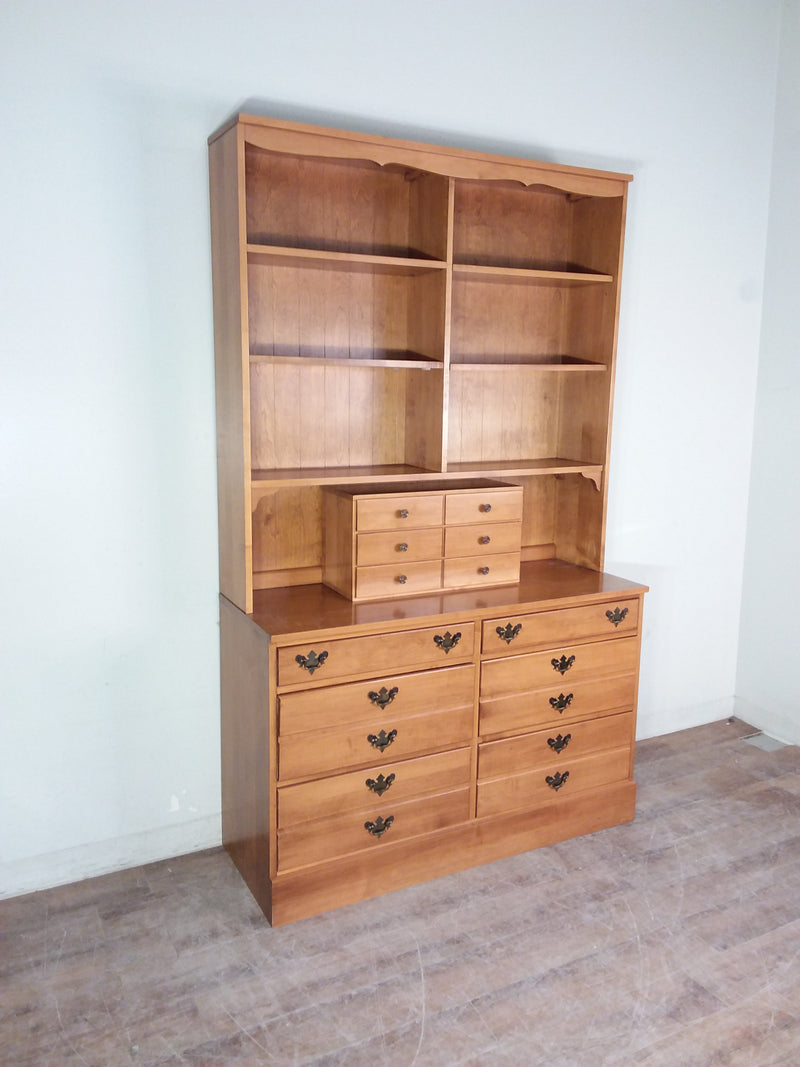 6 Drawer Dresser With Shelving Unit